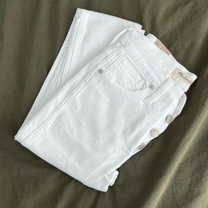 Madewell 10” High Rise Skinny Crop Jeans